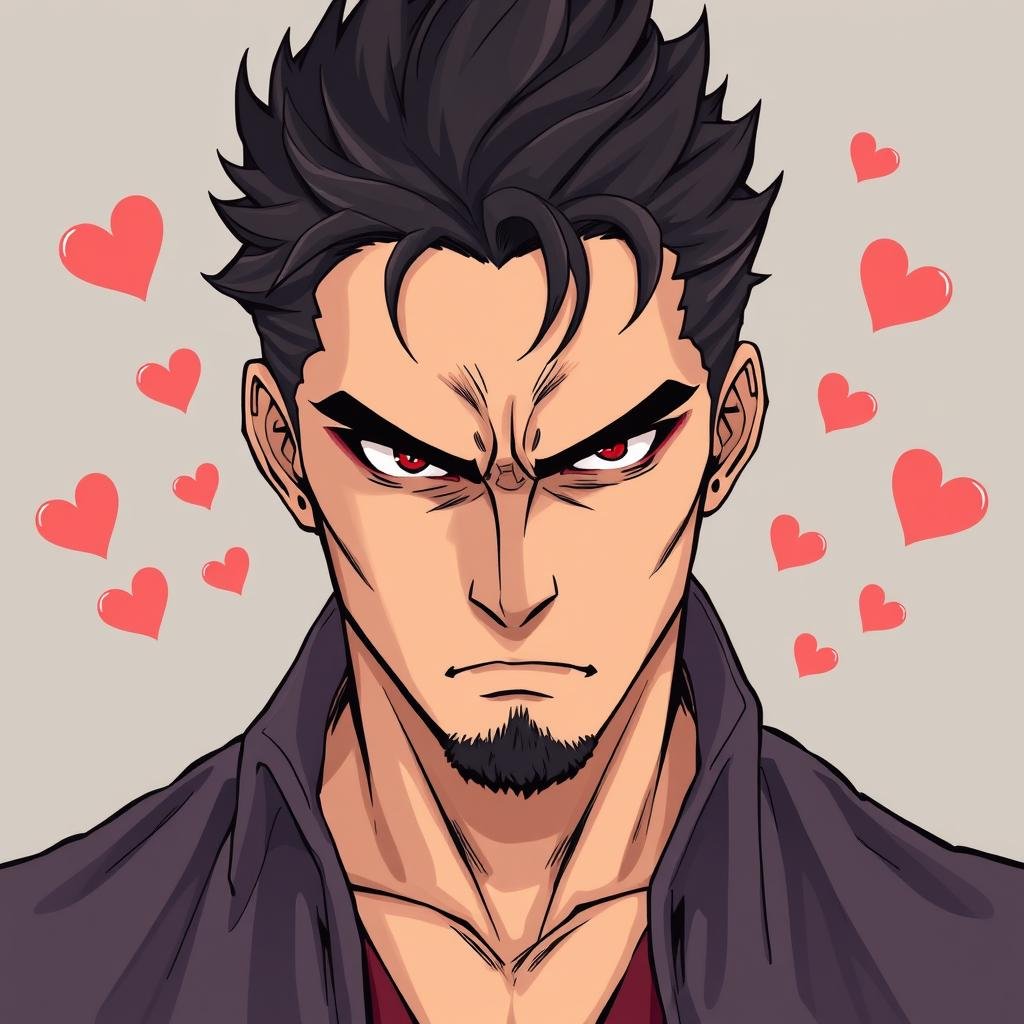 Male Love Monster showing protective and devoted traits